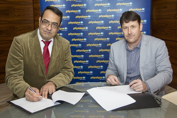 Hamid Dizji, CEO of Physique TV (left) and Dean O’Grady, founding partner & co-chief executive of Onside Partners Hamid Dizji, CEO of Physique TV (left) and Dean O’Grady, founding partner & co-chief executive of Onside Partners