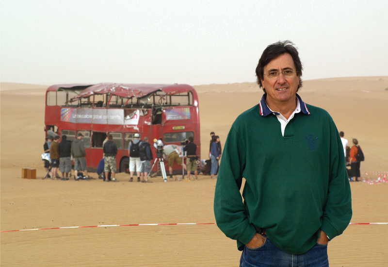 Ian Ross of Central Films on the set of Dr. Who, which was filmed recently in Dubai, facilitates a lot of car shoots in the UAE. Ian Ross of Central Films on the set of Dr. Who, which was filmed recently in Dubai, facilitates a lot of car shoots in the UAE.