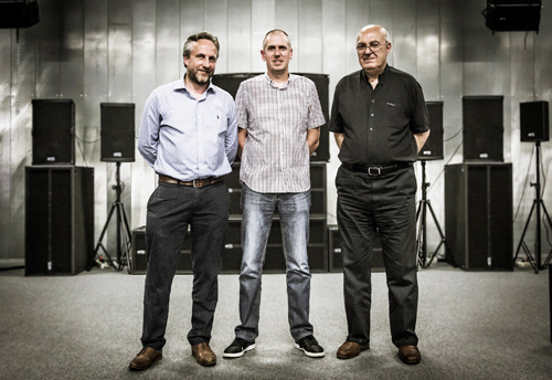 (L-R) Miles Brooke, Dean Davoile and Phil Price. (L-R) Miles Brooke, Dean Davoile and Phil Price.