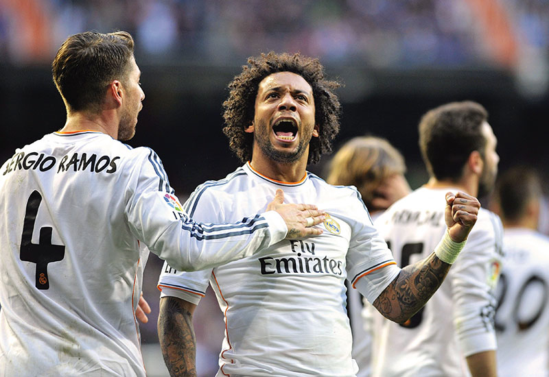 Real Madrid in action. New technology is allowing fans greater access to the players they admire. Real Madrid in action. New technology is allowing fans greater access to the players they admire.