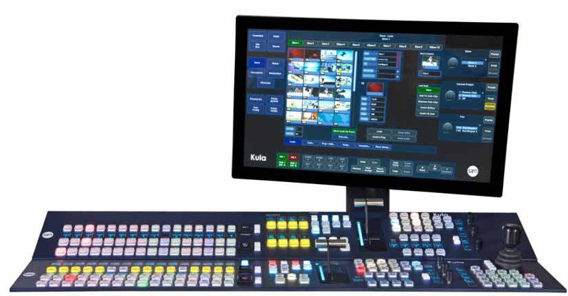 . SAM is also showing its 4K Kula 1ME/2ME production switcher among other tech. . SAM is also showing its 4K Kula 1ME/2ME production switcher among other tech.