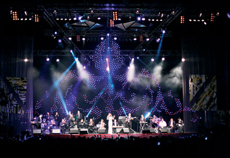 Showtex's ShowLED Animation in action at the Mawazine 2009 festival. Showtex's ShowLED Animation in action at the Mawazine 2009 festival.