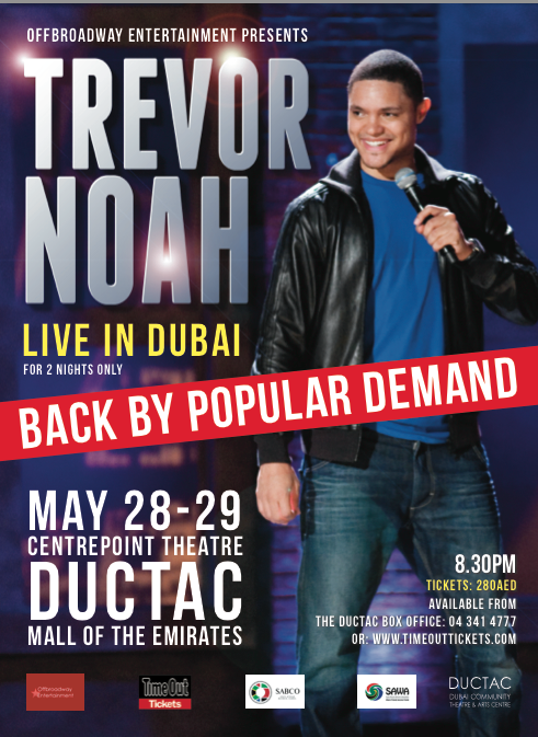 Dubai, Trevor Noah, News, International News Dubai, Trevor Noah, News, International News