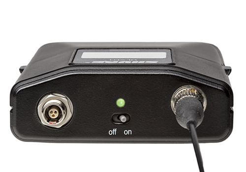 Shure's new bodypack-version for ULX-D digital wireless systems with LEMO3 connector. Shure's new bodypack-version for ULX-D digital wireless systems with LEMO3 connector.