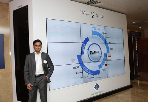Manoj Thacker at InfoComm 2014. Manoj Thacker at InfoComm 2014.