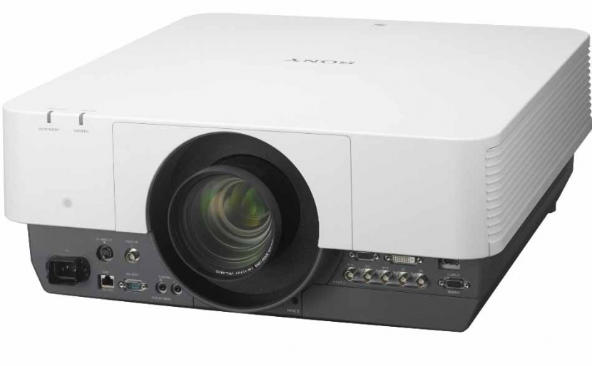 The 4K VPL-VW300ES home cinema projector at GITEX. The 4K VPL-VW300ES home cinema projector at GITEX.