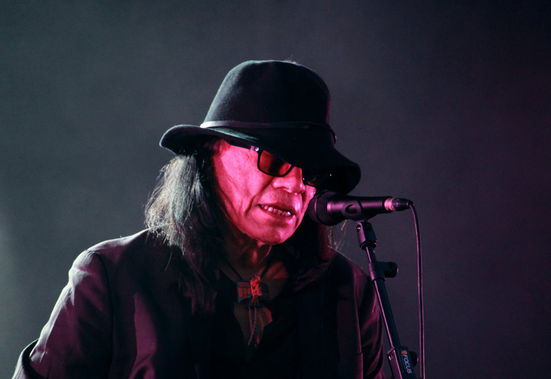 Sugarman: Like an older, Mexican Andrew Eldritch (pic: Joaquim Moreno). Sugarman: Like an older, Mexican Andrew Eldritch (pic: Joaquim Moreno).
