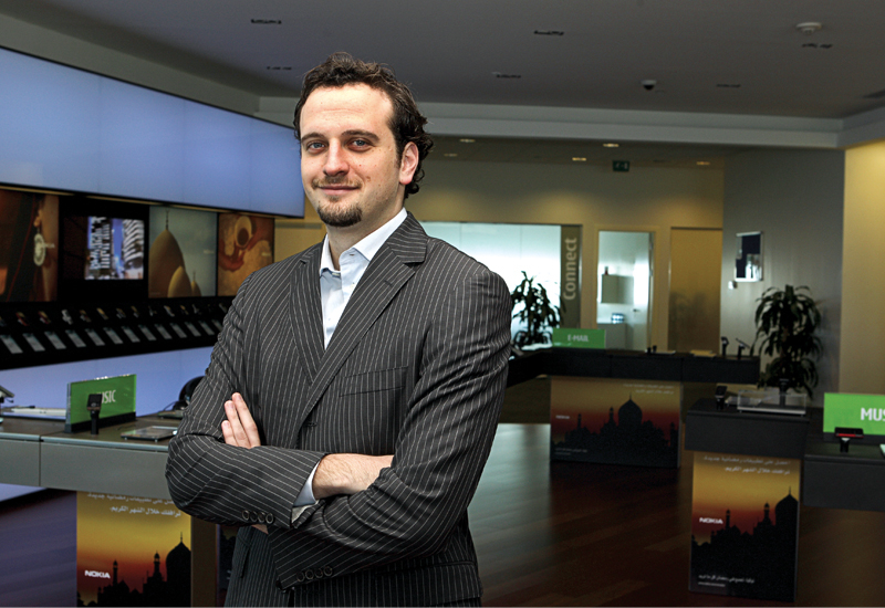 Nokia's music business manager for the MEA region, Ayman Chalhoub. Nokia's music business manager for the MEA region, Ayman Chalhoub.