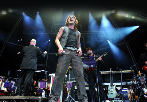 Stars from the hit stage show "We Will Rock You" will entertain the emirate this weekend in "The Music of Queen" at Dubai Media City Amphitheatre Stars from the hit stage show "We Will Rock You" will entertain the emirate this weekend in "The Music of Queen" at Dubai Media City Amphitheatre