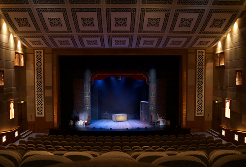 'The Woman in Black' at the Madinat Theatre. 'The Woman in Black' at the Madinat Theatre.