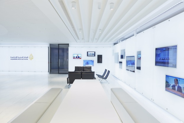 Al Jazeera's London studio. Al Jazeera's London studio.