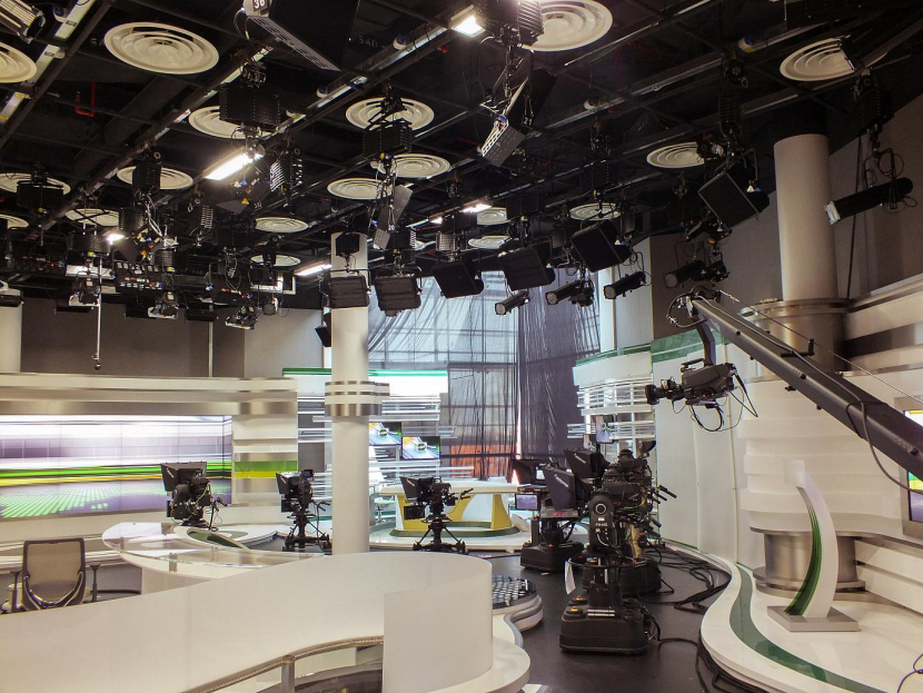 Alarab TV's studios in Bahrain. Alarab TV's studios in Bahrain.