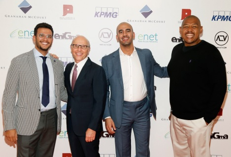Prince Bandar Al Saud, David McCourt chairman and CEO of Granahan McCourt, Omar Talib and Hollywood actor Omar Miller at the launch of ALTV (Photo: Business Wire). Prince Bandar Al Saud, David McCourt chairman and CEO of Granahan McCourt, Omar Talib and Hollywood actor Omar Miller at the launch of ALTV (Photo: Business Wire).