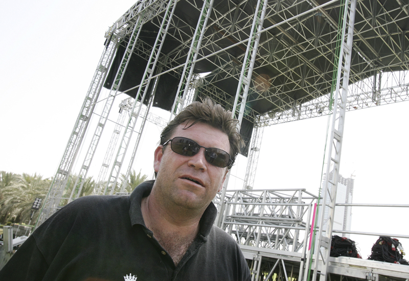 Andy Jackson, director of Delta Sound Dubai. Andy Jackson, director of Delta Sound Dubai.
