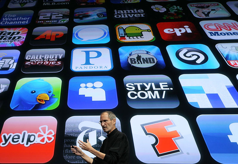 Apple CEO Steve Jobs. Apple CEO Steve Jobs.