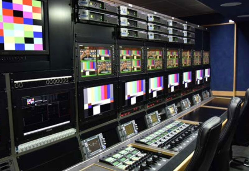 Camera shading area on one of Arena’s new 4K OB vans. Camera shading area on one of Arena’s new 4K OB vans.