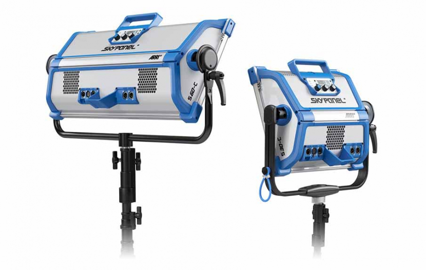 Arri SkyPanel is on show at NAB. Arri SkyPanel is on show at NAB.