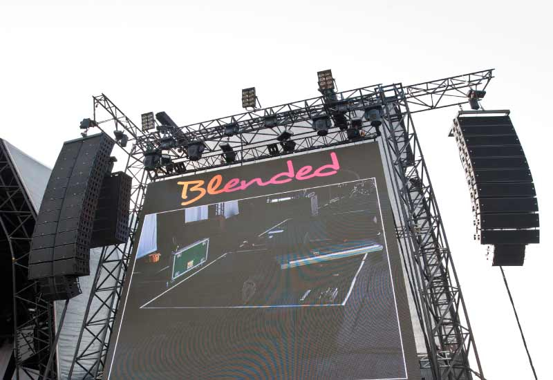 Locally based Delta Sound were on audio duty for the weekend's festivities Locally based Delta Sound were on audio duty for the weekend's festivities