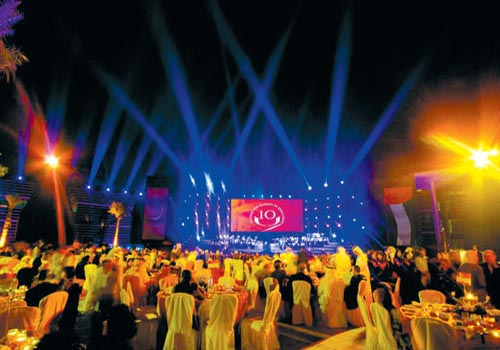 Zayed University celebrations. Zayed University celebrations.