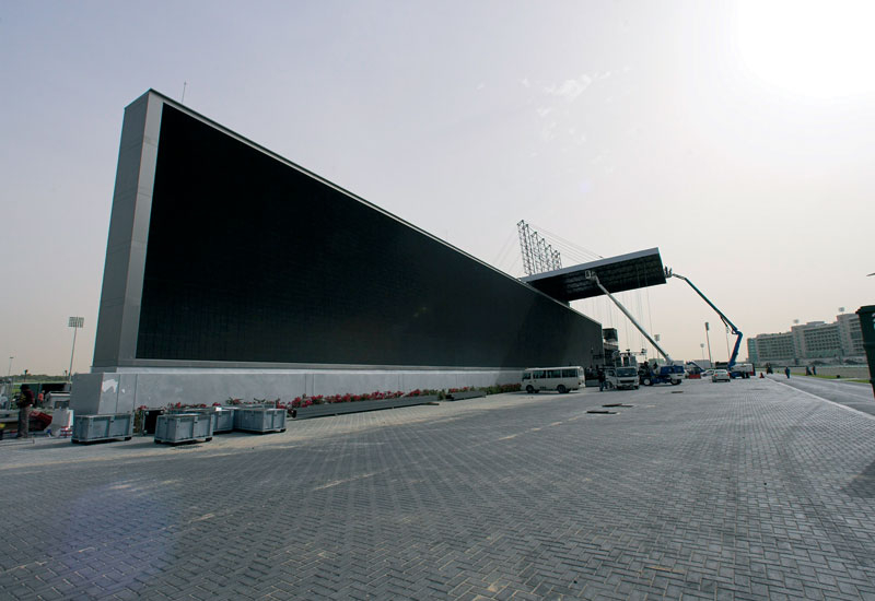 Meydan's mother of all LCD screens. Meydan's mother of all LCD screens.