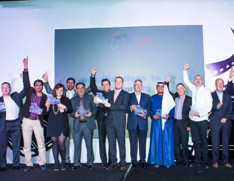 Proud winners at the Digital Studio Awards 2015. Proud winners at the Digital Studio Awards 2015.