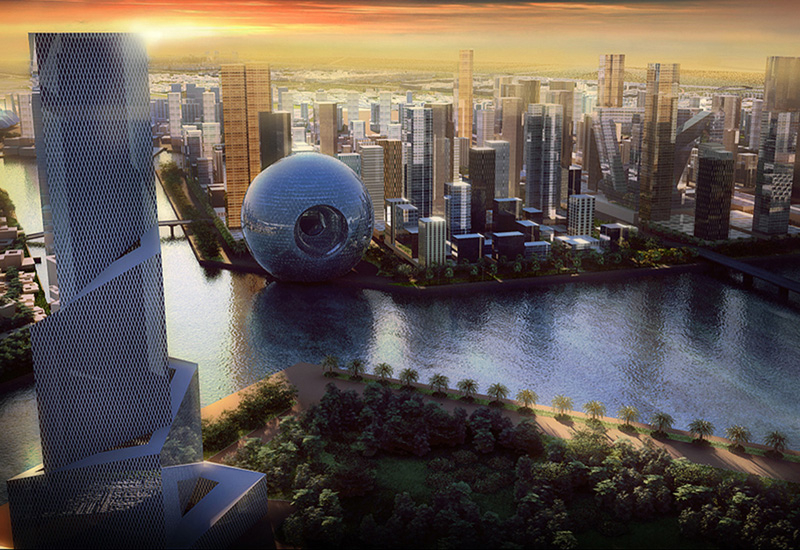 The massive Dubai Waterfront development covers an area twice the size of Hong Kong. The massive Dubai Waterfront development covers an area twice the size of Hong Kong.