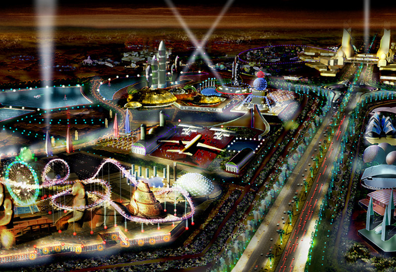 An artist's impression of the $70 billion Dubailand development. An artist's impression of the $70 billion Dubailand development.