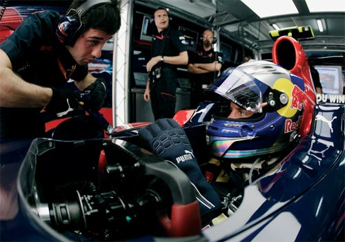Riedel supplies communications technologies to F1 race crews and drivers. Riedel supplies communications technologies to F1 race crews and drivers.