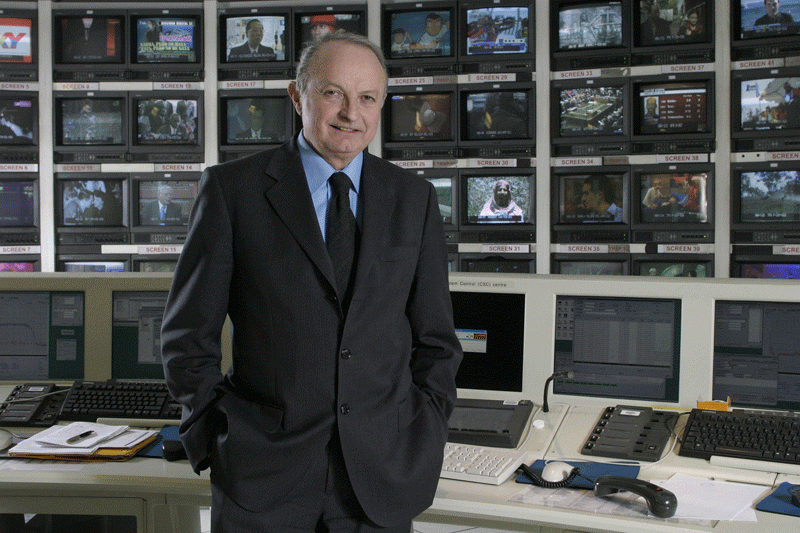 Giuliano Berretta, chairman and CEO of Eutelsat communications. Giuliano Berretta, chairman and CEO of Eutelsat communications.