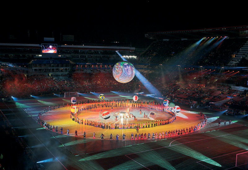 The Confederation Cup closing ceremony was staged in June. The Confederation Cup closing ceremony was staged in June.