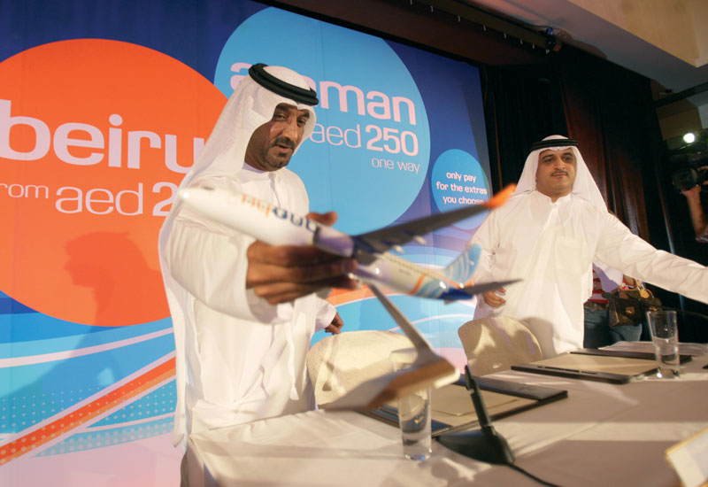 Flydubai chairman HH Sheikh Ahmed bin Saeed al-Maktoum (pictured left) at the launch. Flydubai chairman HH Sheikh Ahmed bin Saeed al-Maktoum (pictured left) at the launch.