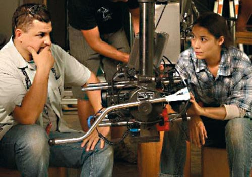 Gosling lauds the Red One camera as the newest sensation on the market. Gosling lauds the Red One camera as the newest sensation on the market.
