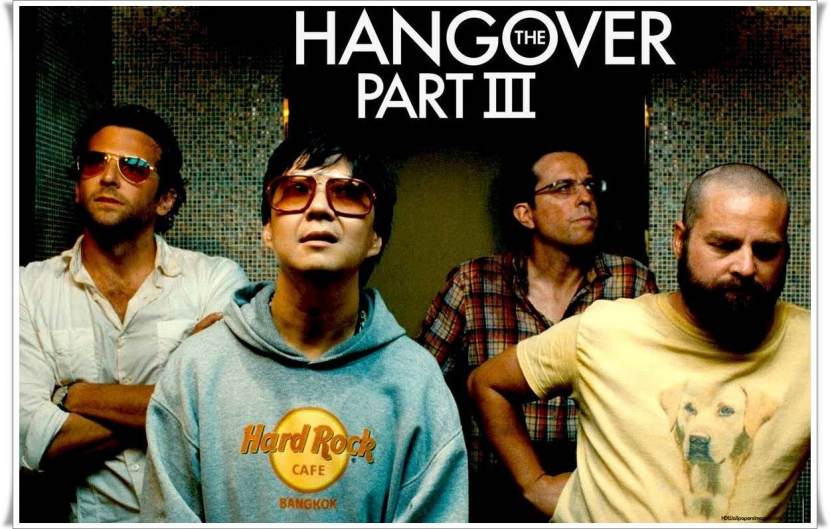 The Hangover Part 3 came in at number 9 with 6.9 million downloads. The Hangover Part 3 came in at number 9 with 6.9 million downloads.
