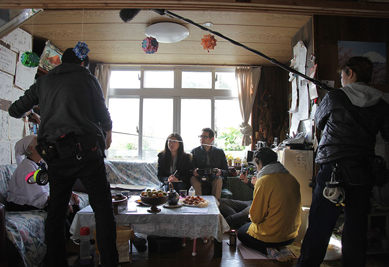 The team had to be patient and tread carefully to build trust and enter the personal space of families in Japan. The team had to be patient and tread carefully to build trust and enter the personal space of families in Japan.