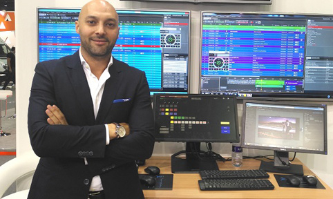 Anas Hantash director of sales for the MENA region, Imagine Communications. Anas Hantash director of sales for the MENA region, Imagine Communications.