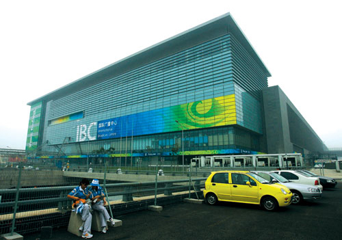 The Beijing Olympic Games International Broadcast Centre (IBC) is the largest ever constructed for an Olympic Games. The Beijing Olympic Games International Broadcast Centre (IBC) is the largest ever constructed for an Olympic Games.