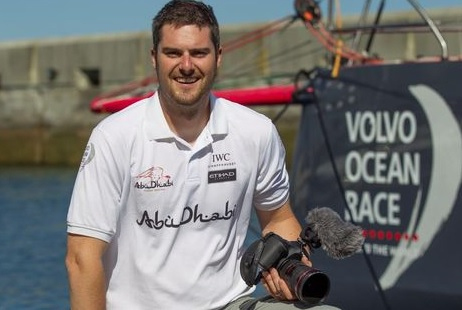 Matt Knighton of Abu Dhabi Ocean Racing. Matt Knighton of Abu Dhabi Ocean Racing.