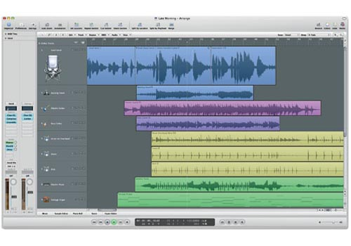 Logic 8 lies at the core of Logic Studio, which is a bundle of applications and audio digital assets that gives users a one-stop shop for their audio Logic 8 lies at the core of Logic Studio, which is a bundle of applications and audio digital assets that gives users a one-stop shop for their audio
