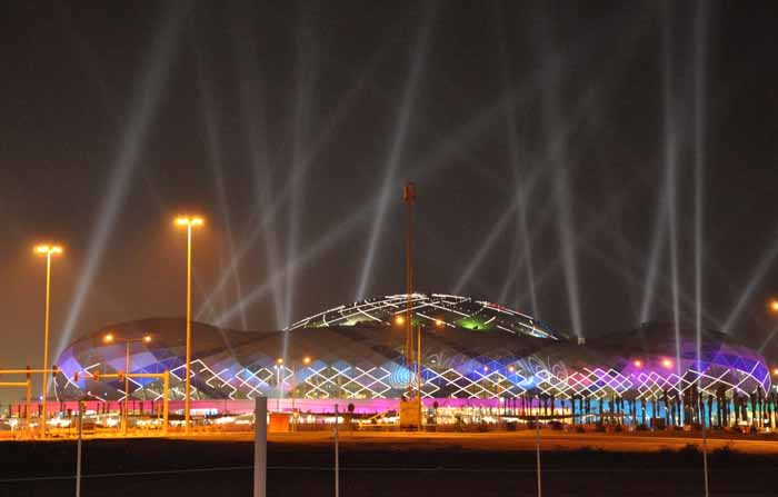 Lusail Iconic Stadium is under construction in Doha. Lusail Iconic Stadium is under construction in Doha.