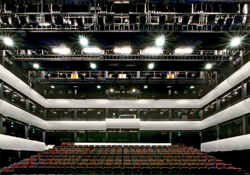 The opera house also features a second studio theatre. The opera house also features a second studio theatre.