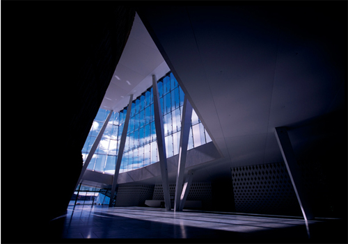 The foyer features an elegant balance of light and space. The foyer features an elegant balance of light and space.