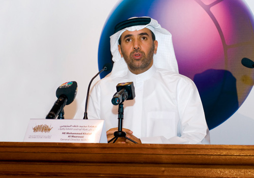 Mohamed Khalaf Al Mazrouei, vice chairman of MEIFF. Mohamed Khalaf Al Mazrouei, vice chairman of MEIFF.