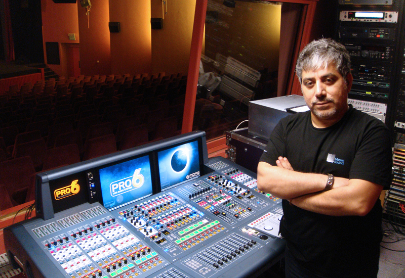 Tony Khoury, chief sound engineer, Casino du Liban, with the Midas PRO6. Tony Khoury, chief sound engineer, Casino du Liban, with the Midas PRO6.