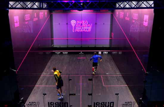 MOOV brought Augmented Reality graphics to the PSA finals in Dubai. MOOV brought Augmented Reality graphics to the PSA finals in Dubai.