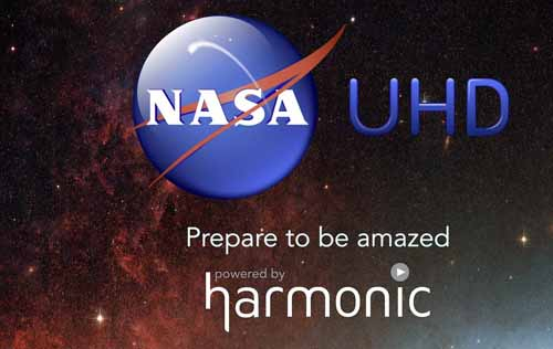 Harmonic demos HDR UHD NASA content, NASA TV UHD channel, UHD, Ultra HD, Delivery & Transmission Harmonic demos HDR UHD NASA content, NASA TV UHD channel, UHD, Ultra HD, Delivery & Transmission