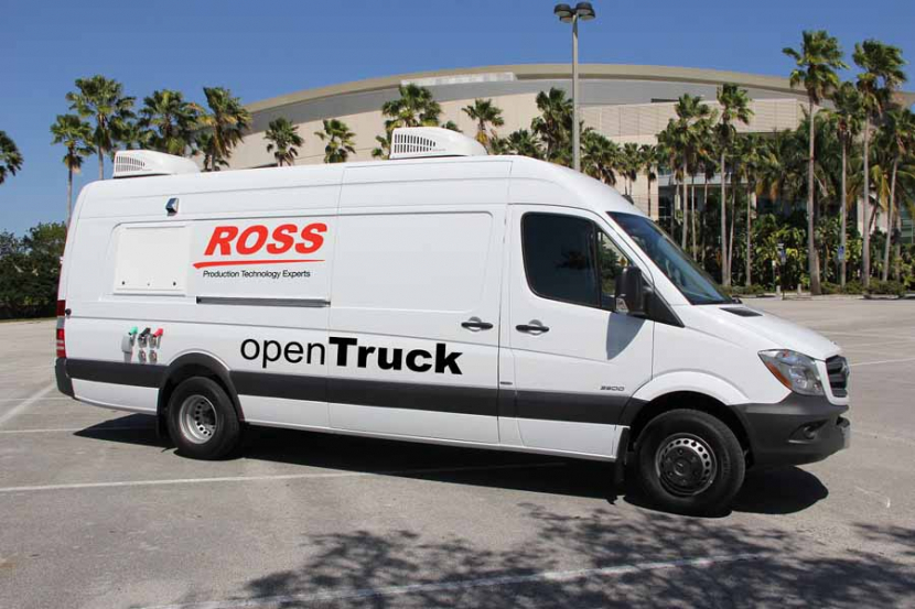 A Ross openTruck unit will be on display at IBC. A Ross openTruck unit will be on display at IBC.