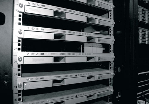 The open protocol system from Apple that has been installed at the facility includes a playout and editing system as well as a comprehensive storage s The open protocol system from Apple that has been installed at the facility includes a playout and editing system as well as a comprehensive storage s