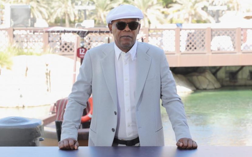 Samuel L. Jackson took part in a roundtable discussion and an IN PICS: Samuel L. Jackson in Dubai