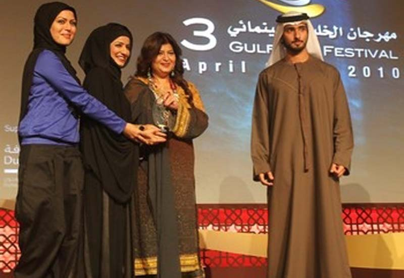 Sanya Kirpalani won the first prize for her documentary on young fashion designers in Dubai. Sanya Kirpalani won the first prize for her documentary on young fashion designers in Dubai.