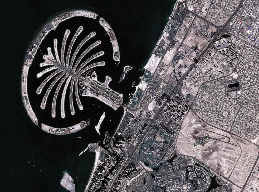 An example of satellite imagery that can be taken by DubaiSat 2. An example of satellite imagery that can be taken by DubaiSat 2.